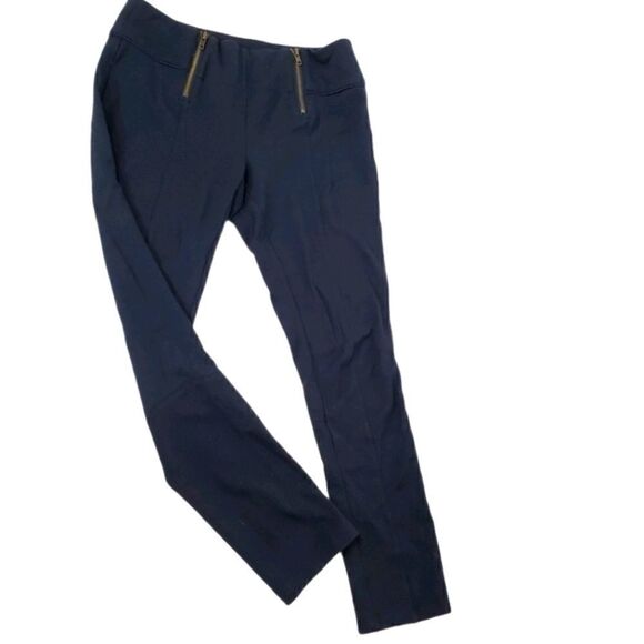Solo Moda Zip Knit Pull On Pants - Picture 1 of 8
